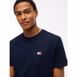 Tommy Hilfiger DM0DM20322C1G Maglietta Girocollo Cotone - Vista aggiuntiva 3