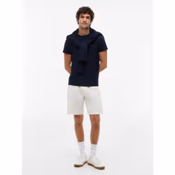 Tommy Hilfiger MW0MW27539DW5 Maglietta Girocollo Cotone, Elastan - Vista aggiuntiva 2
