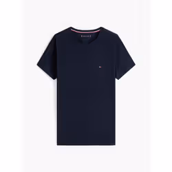 Tommy Hilfiger MW0MW27539DW5 Maglietta Girocollo Cotone, Elastan - Vista aggiuntiva 5
