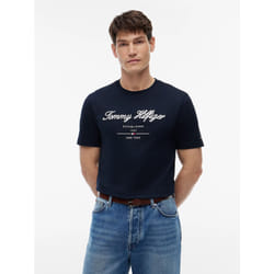 Tommy Hilfiger MW0MW33691DW5 Maglietta Girocollo Cotone