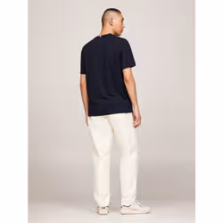 Tommy Hilfiger MW0MW33691DW5 Maglietta Girocollo Cotone - Vista aggiuntiva 6