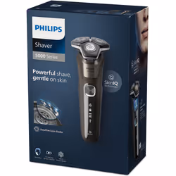 Philips SHAVER Series 5000 S5886/38 rasoio elettrico Rotazione Trimmer Nero, Marrone - Vista aggiuntiva 3
