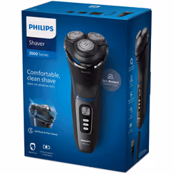 Philips Shaver 3000 Series S3344/13 Rasoio elettrico Wet & Dry