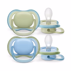Philips AVENT ultra air SCF085/21 ciuccio, Ciuccio classico, Ortodontico, Silicone, Bambino/Bambina, Parti lavabili in lavast ...