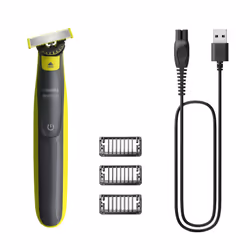 Philips Norelco OneBlade OneBlade 360 QP2724/23 Face, Rasoio, Grigio, Lime, QP210, QP220, QP230, QP610, QP620, QP410, QP420, ...