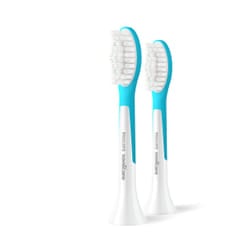 Philips Sonicare For Kids HX6042/90 testina per spazzolino 2 pz Blu, Bianco