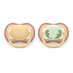 Philips AVENT SCF087/09 ciuccio per bambino Ciuccio classico Ortodontico Silicone Verde, Arancione