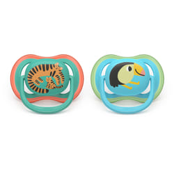 Philips AVENT SCF087/11 ciuccio per bambino Ciuccio classico Ortodontico Silicone Multicolore