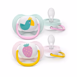 Philips AVENT SCF080/24 ciuccio per bambino Ciuccio classico Ortodontico Silicone Multicolore - Vista aggiuntiva 2