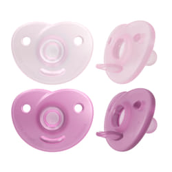 Philips AVENT SCF099/27 ciuccio per bambino Ciuccio classico Rotondo Silicone Rosa