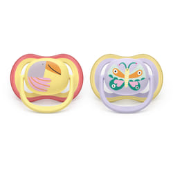 Philips AVENT SCF087/04 ciuccio per bambino Ciuccio classico Ortodontico Silicone Multicolore