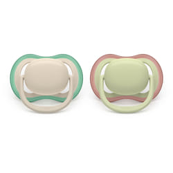 Philips AVENT SCF087/16 ciuccio per bambino Ciuccio classico Ortodontico Silicone Verde, Grigio