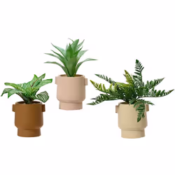 (altezza ideale) Misurando 25 cm, questa pianta artificiale offre una dimensione perfetta per decorare scrivanie, ripiani o b ...