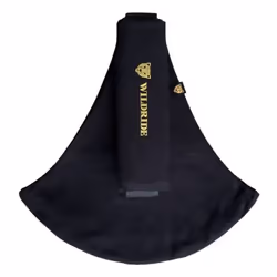 Wildride 2510003, Portabebè morbido, 20 kg, Nero, Cotone, Nylon