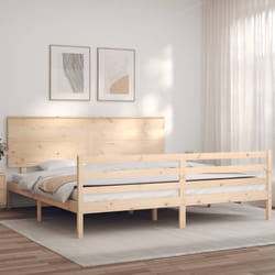 Giroletto con Testiera 200x200 cm in Legno Massellocod mxl 93749