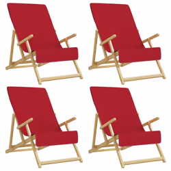Asciugamani da Spiaggia 4 pz Borgogna 60x135 cm Tessuto 400 GSMcod mxl 78699 - Vista aggiuntiva 2
