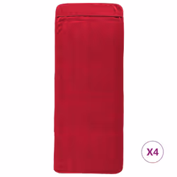 Asciugamani da Spiaggia 4 pz Borgogna 60x135 cm Tessuto 400 GSMcod mxl 78699 - Vista aggiuntiva 3