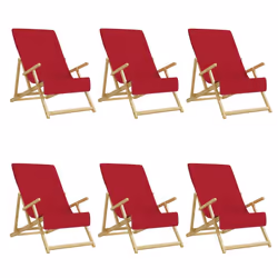 Asciugamani da Spiaggia 6 pz Borgogna 60x135 cm Tessuto 400 GSMcod mxl 102612 - Vista aggiuntiva 2