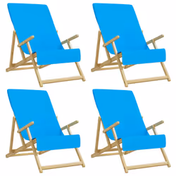 Asciugamani da Spiaggia 4 pz Turchese 60x135 cm Tessuto 400 GSMcod mxl 102611 - Vista aggiuntiva 2