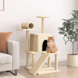 Tenete occupati a lungo i vostri adorati gatti grazie a questo a questo albero per gatti tutto in uno! Torre tutto in uno: Il ...