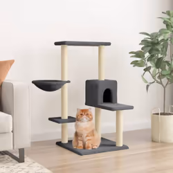 Tenete occupati a lungo i vostri adorati gatti grazie a questo a questo albero per gatti tutto in uno! Torre tutto in uno: Il ...