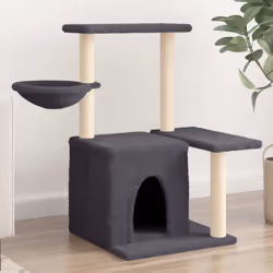Tenete occupati a lungo i vostri adorati gatti grazie a questo a questo albero per gatti tutto in uno! Torre tutto in uno: Il ...