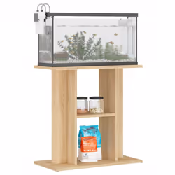 Supporto Acquario 60x30x60cm in Legno Multistrato Rovere Sonomacod mxl 126458 - Vista aggiuntiva 3