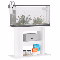 Supporto per Acquario 80x35x60 cm in Legno Multistrato Biancocod mxl 102466 - Vista aggiuntiva 3