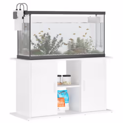 Supporto per Acquario 101x41x58 cm in Legno Multistrato Biancocod mxl 79099 - Vista aggiuntiva 3