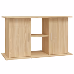 Supporto Acquario 101x41x58 cm Legno Multistrato Rovere Sonomacod mxl 104719 - Vista aggiuntiva 2
