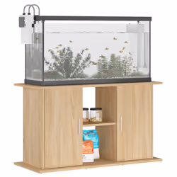 Supporto Acquario 101x41x58 cm Legno Multistrato Rovere Sonomacod mxl 104719 - Vista aggiuntiva 3