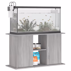 Supporto Acquario 101x41x58 cm Legno Multistrato Grigio Sonomacod mxl 81507 - Vista aggiuntiva 3
