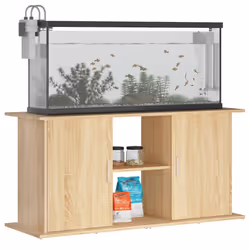 Supporto Acquario 121x41x58 cm Legno Multistrato Rovere Sonomacod mxl 78543 - Vista aggiuntiva 3