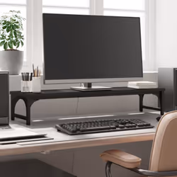 Questo pratico supporto per monitor, dal design minimalistico, è pratico per tenere il vostro monitor in un posto confortevol ...