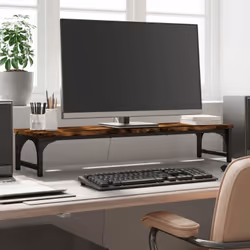 Questo pratico supporto per monitor, dal design minimalistico, è pratico per tenere il vostro monitor in un posto confortevol ...