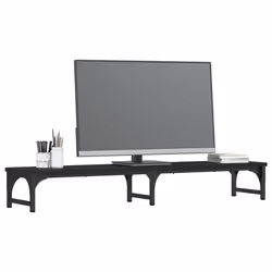 Supporto per Monitor Nero 105x23x15,5 cm Legno Multistratocod mxl 128132