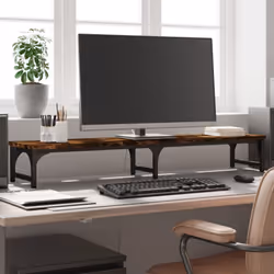Questo pratico supporto per monitor, dal design minimalistico, è pratico per tenere il vostro monitor in un posto confortevol ...