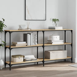 Tavolo Consolle Rovere Sonoma 150x29x75 cm in Legno Multistratocod mxl 107285