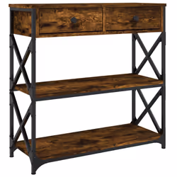 VidaXL 834197, Smoked oak