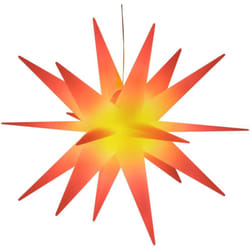 Luce di Natale con led Pieghevole Rossa 57 cm Vidaxl