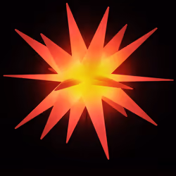 Luce di Natale con Picco Terra e LED Pieghevole Rossa 57 cmcod mxl 107760 - Vista aggiuntiva 3