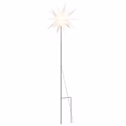 Luce di Natale con Picco Terra e LED Pieghevole Bianca 57 cmcod mxl 83804 - Vista aggiuntiva 2