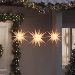 Create un'atmosfera festosa in casa vostra durante il Natale con queste luci natalizie! Funzione timer: L'illuminazione a LED ...