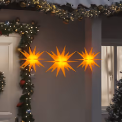 Create un'atmosfera festosa in casa vostra durante il Natale con queste luci natalizie! Funzione timer: L'illuminazione a LED ...