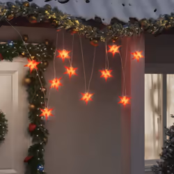 Create un'atmosfera festosa in casa vostra durante il Natale con questa luce natalizia! Funzione timer: L'illuminazione a LED ...