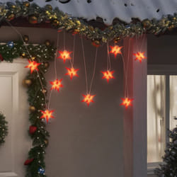 Vidaxl - Luci di Natale 10 led Rosse 10 cm 15970
