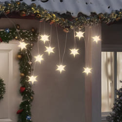 Vidaxl - Luci di Natale 10 led Bianche 10 cm 56333