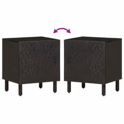 VidaXL 356815 comodino Nero - Vista aggiuntiva 6