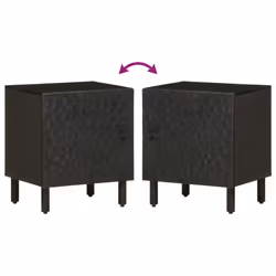 VidaXL 356816 comodino Nero - Vista aggiuntiva 7
