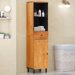 VidaXL 356877 armadietto di conservazione per bagno